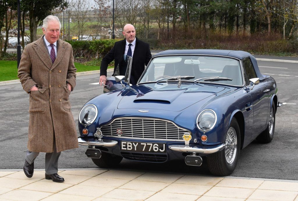 Prince Charles Aston Martin DB6 Volante