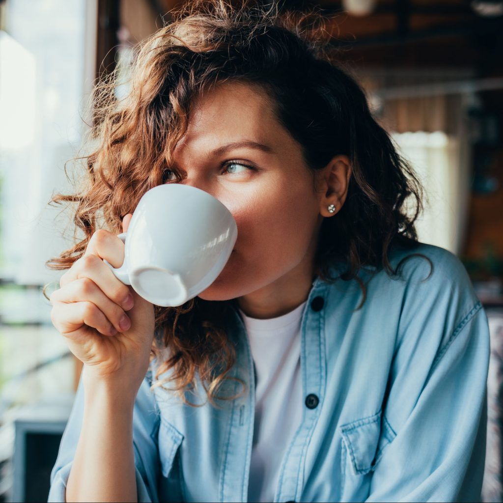 The benefits of drinking coffee might include living a longer life