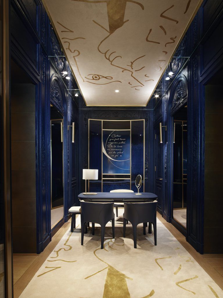 Maison Leleu - Our first Cartier shop . This shop in the beautiful the  #samaritaineparis in Paris is the first we have done for Cartier with the interior  designer @isabellestanislas She wanted