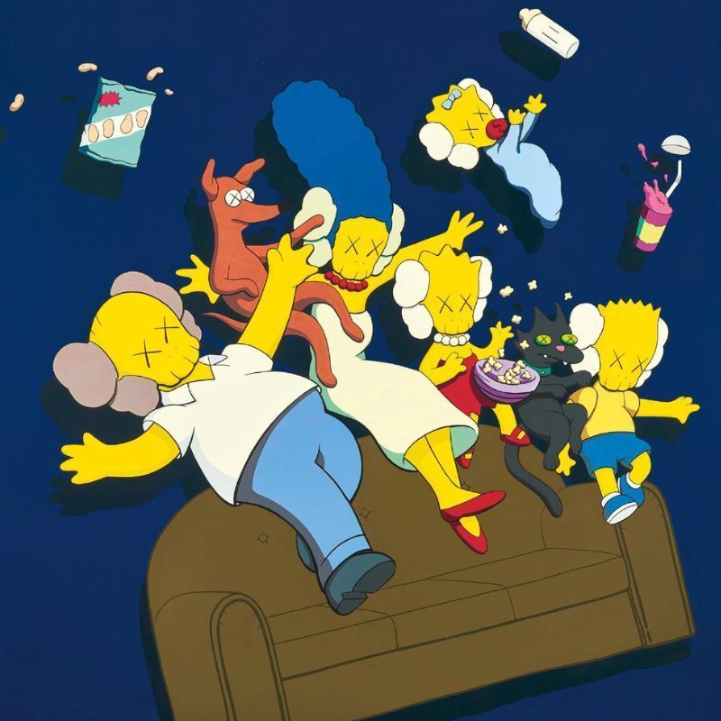 A collection of the most expensive KAWS artworks ever sold at an auction