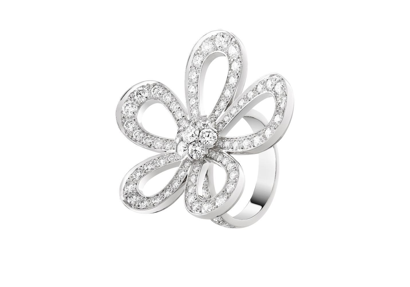 White Wonders: Van Cleef & Arpels master the combination of white gold ...