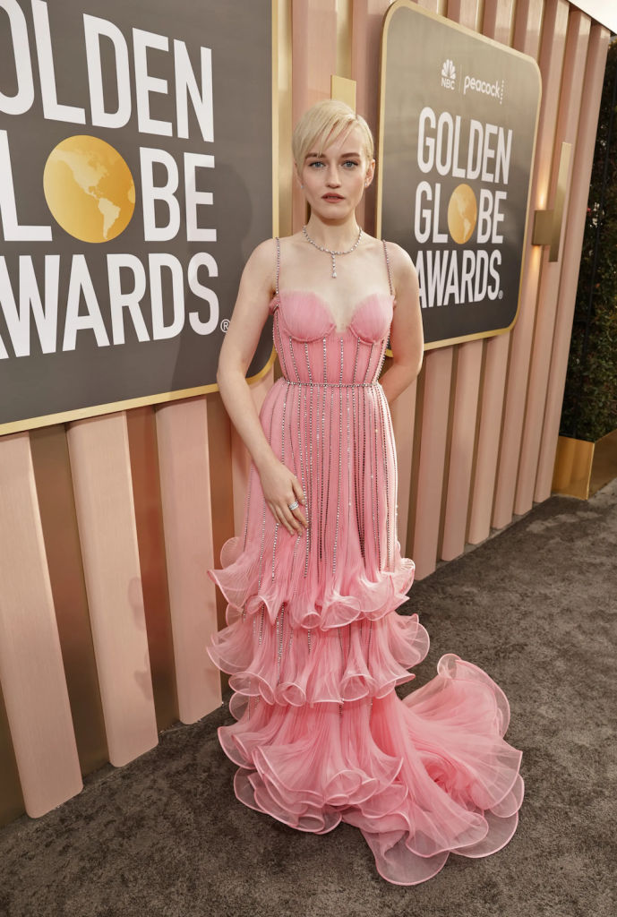 Anya Taylor-Joy Wore Yellow Two Piece to 2023 Golden Globes