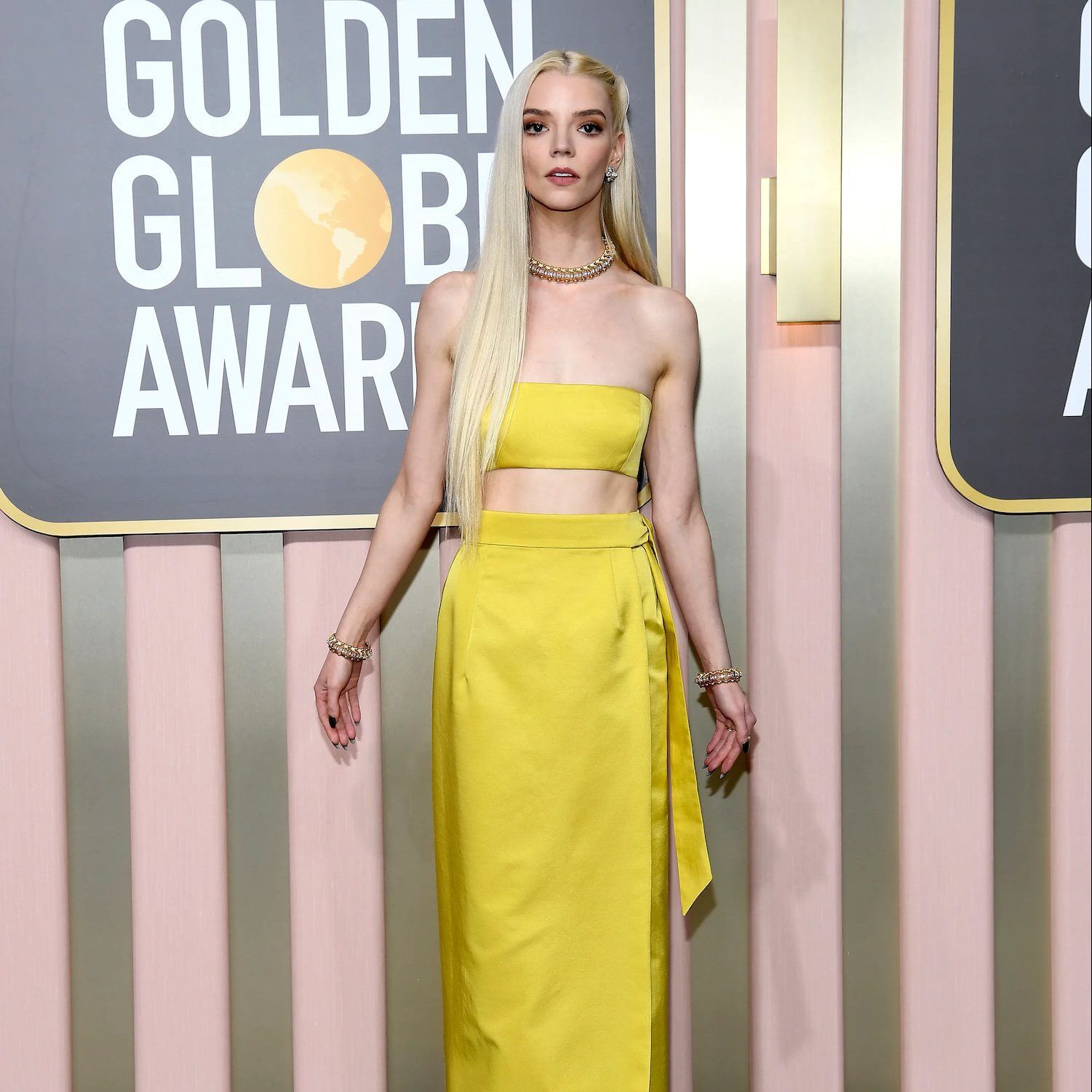 Anya Taylor-Joy Wears Dior at the 2023 Golden Globe Awards—See Pics
