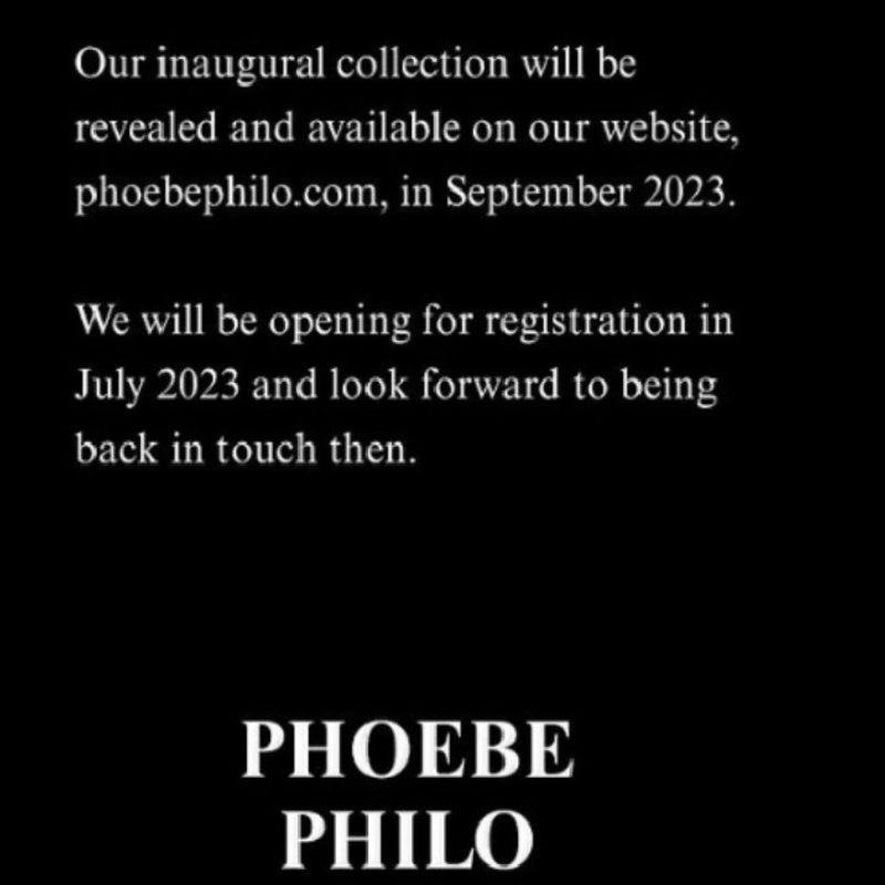 Launched Today – Phoebe Philo Redefines Timeless Elegance With Her Namesake  Label's Debut Collection - The Cool Hour, Style Inspiration