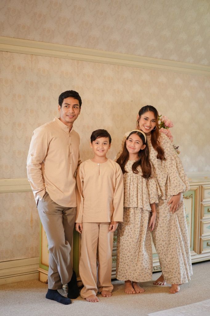 Local Celebs & Personalities Share Their Stylish Hari Raya Family