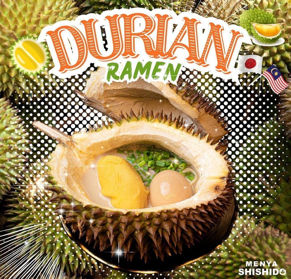 Ramen diner debuts sacrilegious-looking durian ramen