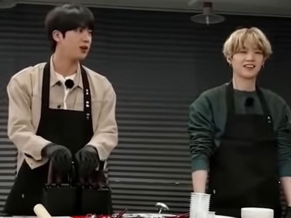 BTS member Jin shows off his cooking skills in the latest BTS VLOG -  Entertainment