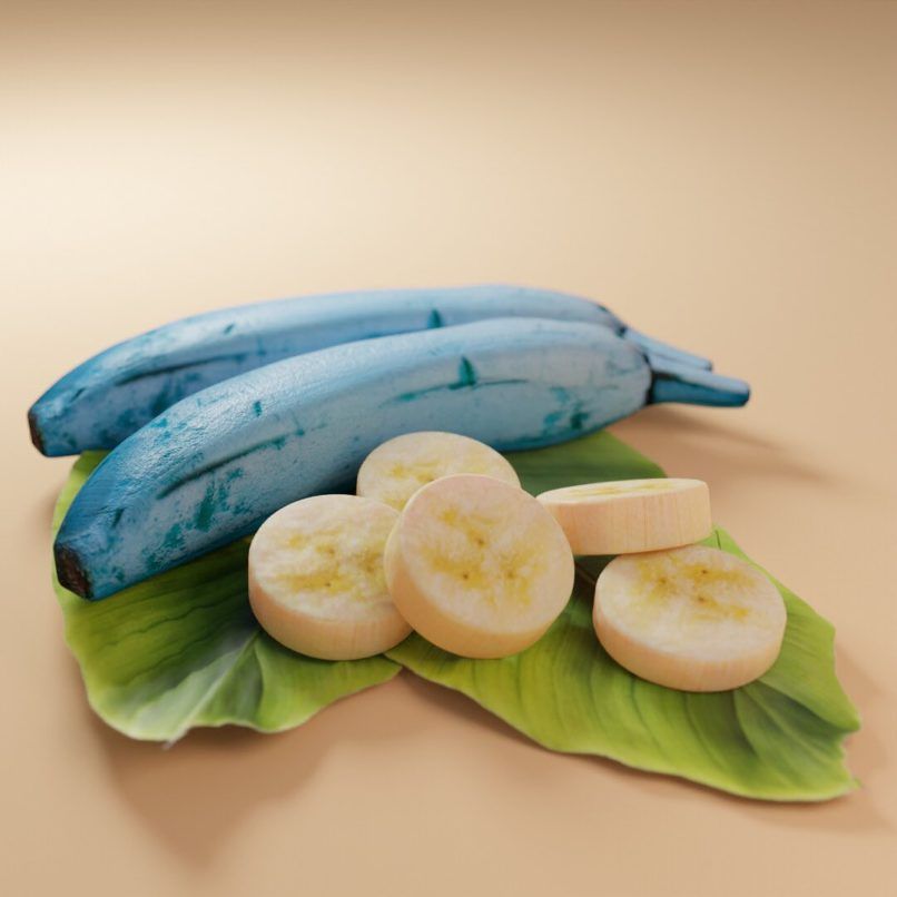 Blue bananas are a thing — here's what they taste like