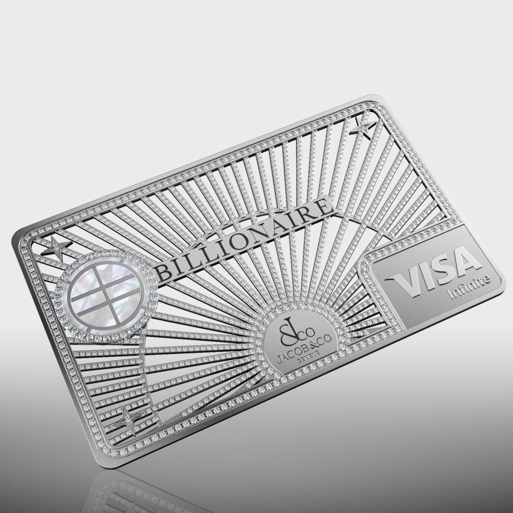 Introducing the billionaire credit card by Jacob Co. and Billionaire