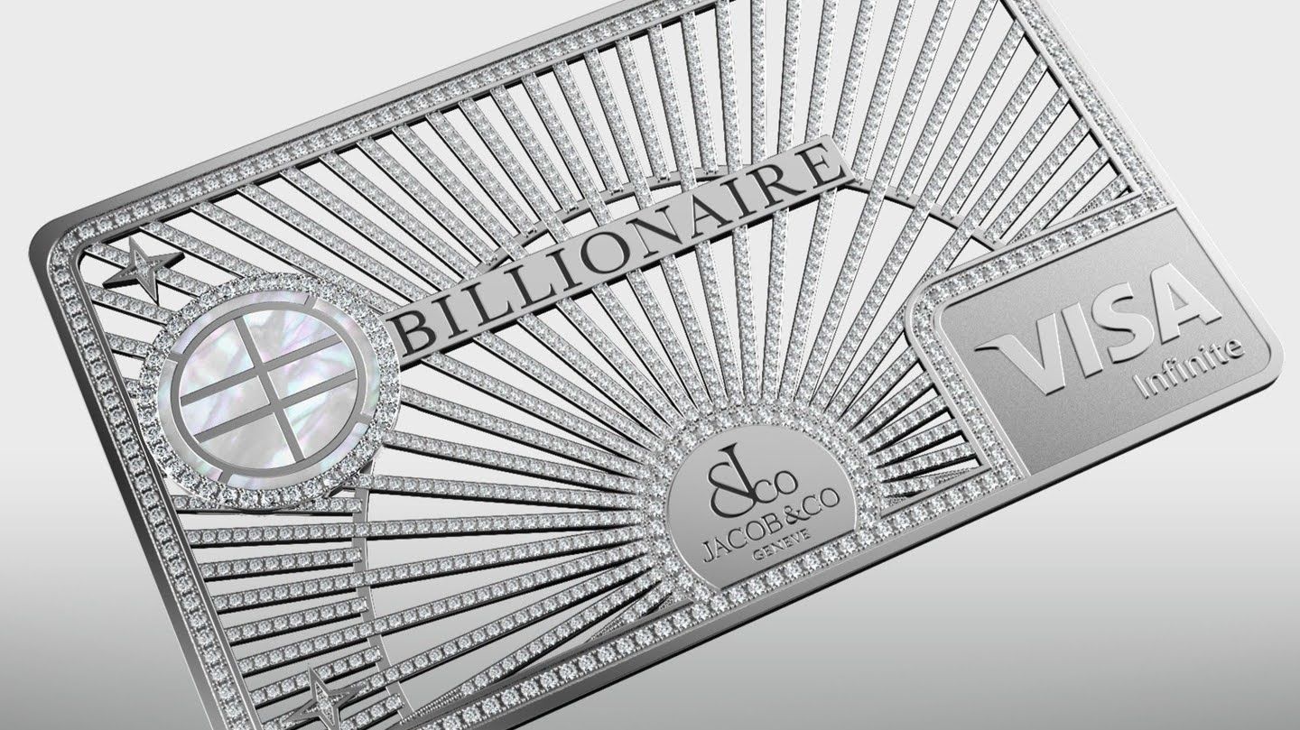 Introducing the billionaire credit card by Jacob Co. and Billionaire