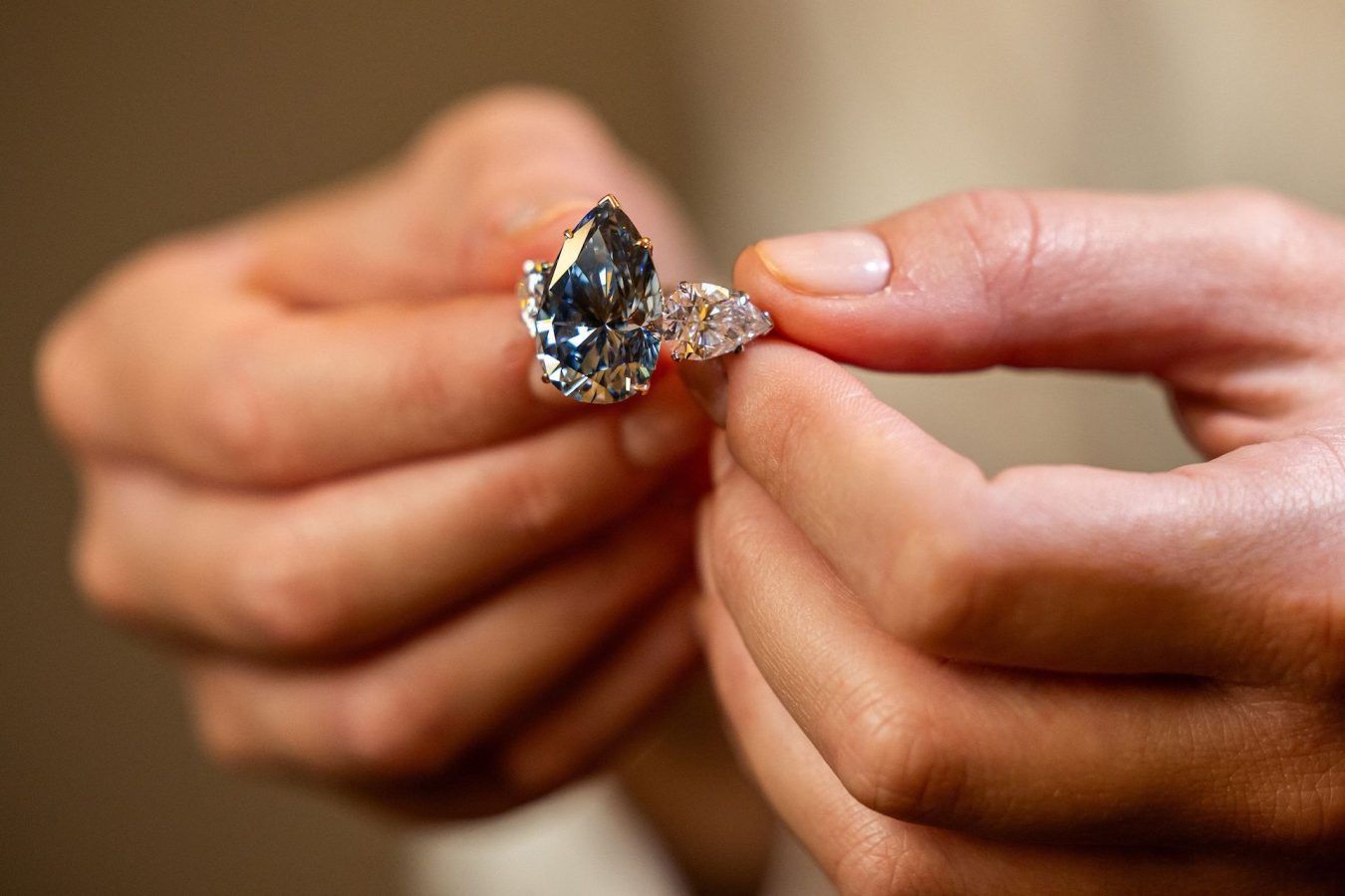 Bleu Royal sells for 44M is most expensive diamond auctioned in 2023