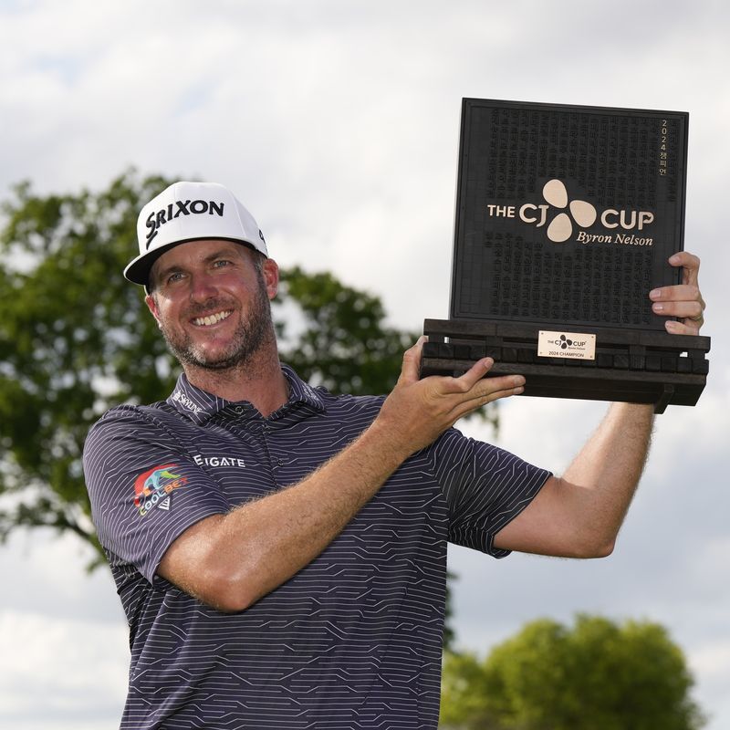 Taylor Pendrith claims inaugural PGA win at the CJ Cup Byron Nelson