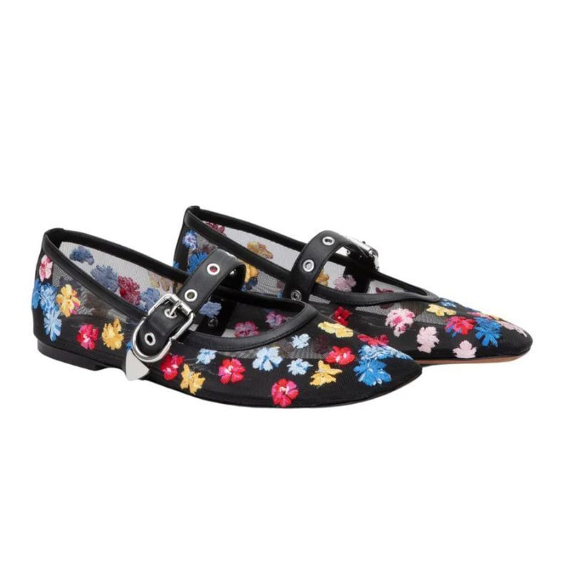 Phillip Lim ID Flower Works Mesh Mary Jane
