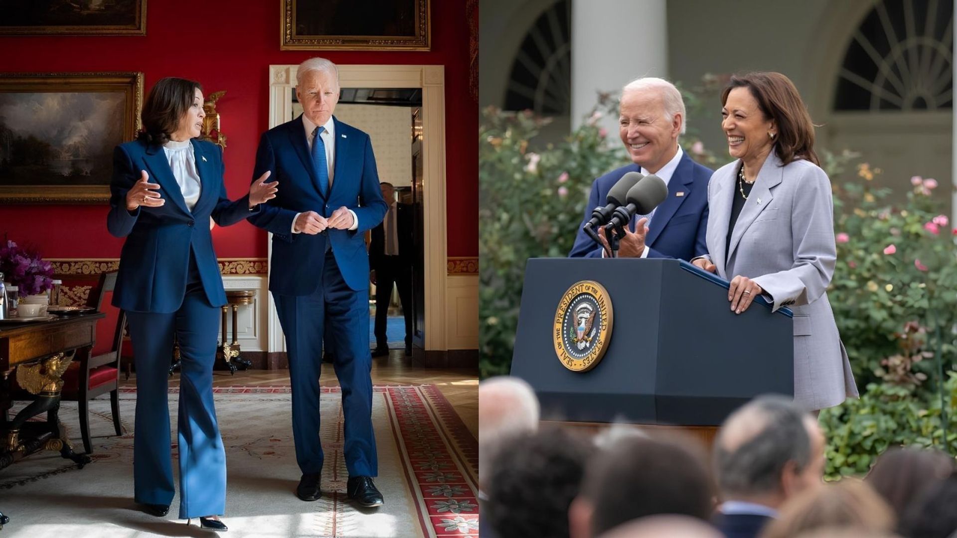 Kamala Harris vs Joe Biden against Trump, plus how their politics