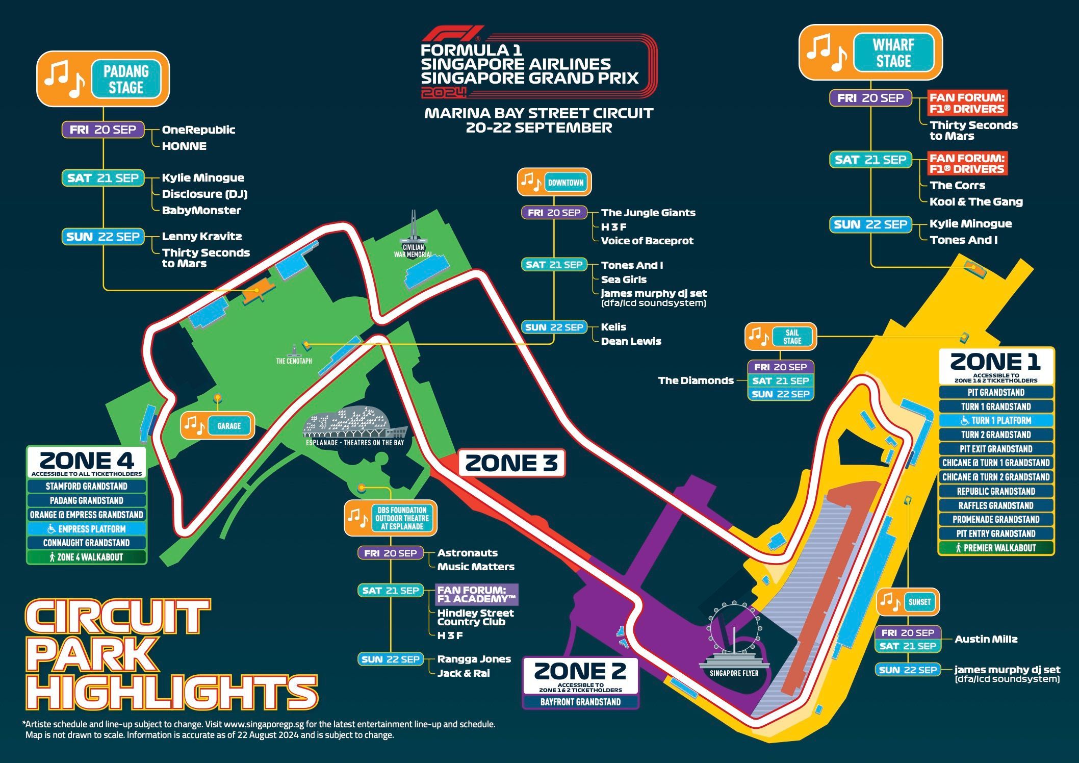 F1 Singapore 2024 Map Ginny Justinn