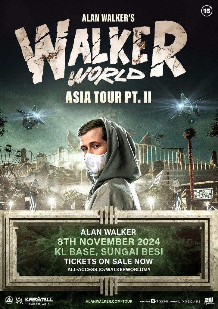 Alan Walker 'Walkerworld Asia Tour Part 2' concert to come to Malaysia