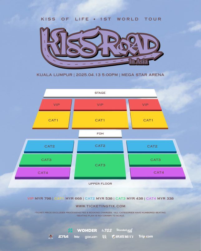 吉隆坡吉隆坡的“亲吻之路”之旅2025音乐会详细信息