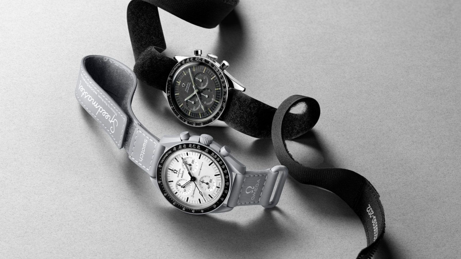 Explore the Omega × Swatch Speedmaster MoonSwatch 1965