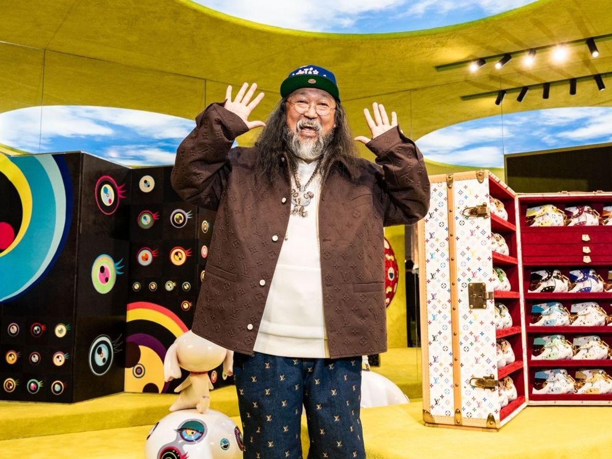 Behind Japanese artist Takashi Murakami's mastery of blurring the