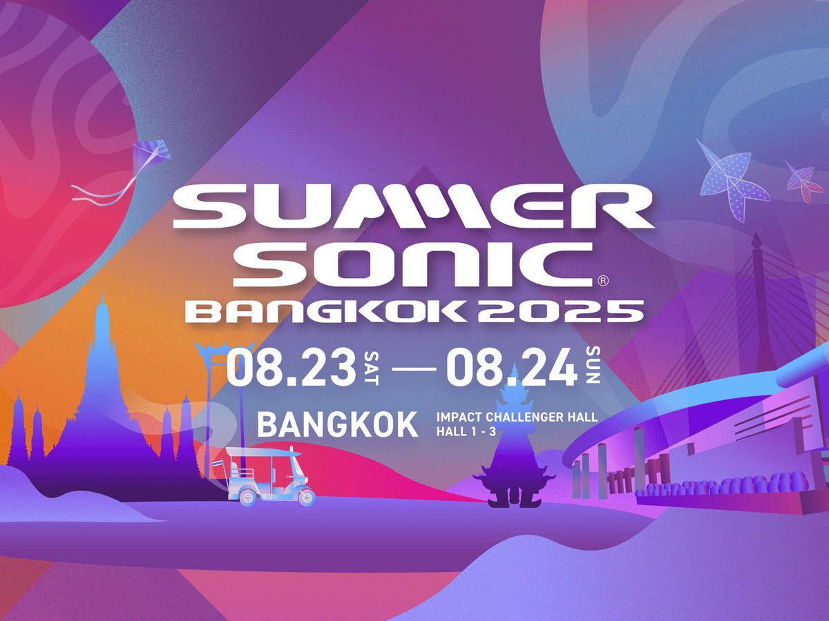 新品・未使用】SUMMER SONIC BANGKOK 2025 公式T白L Summer Sonic