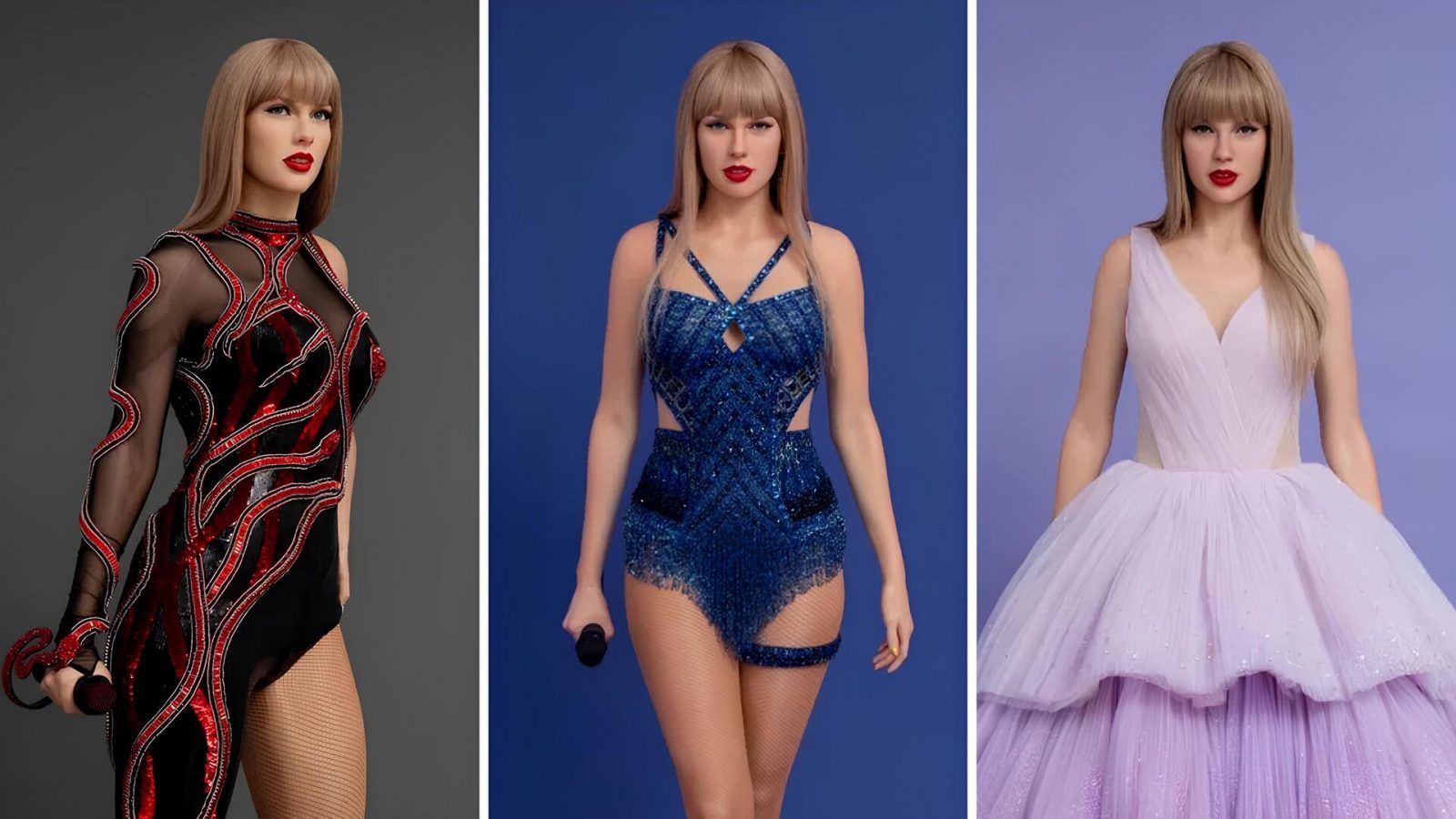 Taylor Swift honoured with 13 Madame Tussauds statues