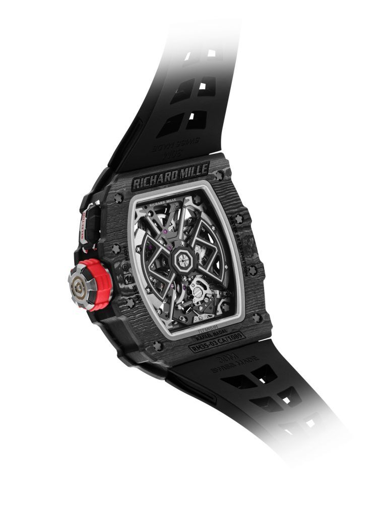 Richard Mille RM 35-03 Rafael Nadal now with a new winding rotor