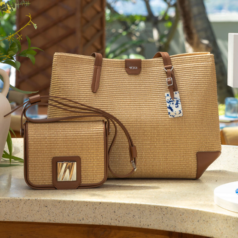 The TUMI Mediterranean Escape collection presents luggage beyond utility