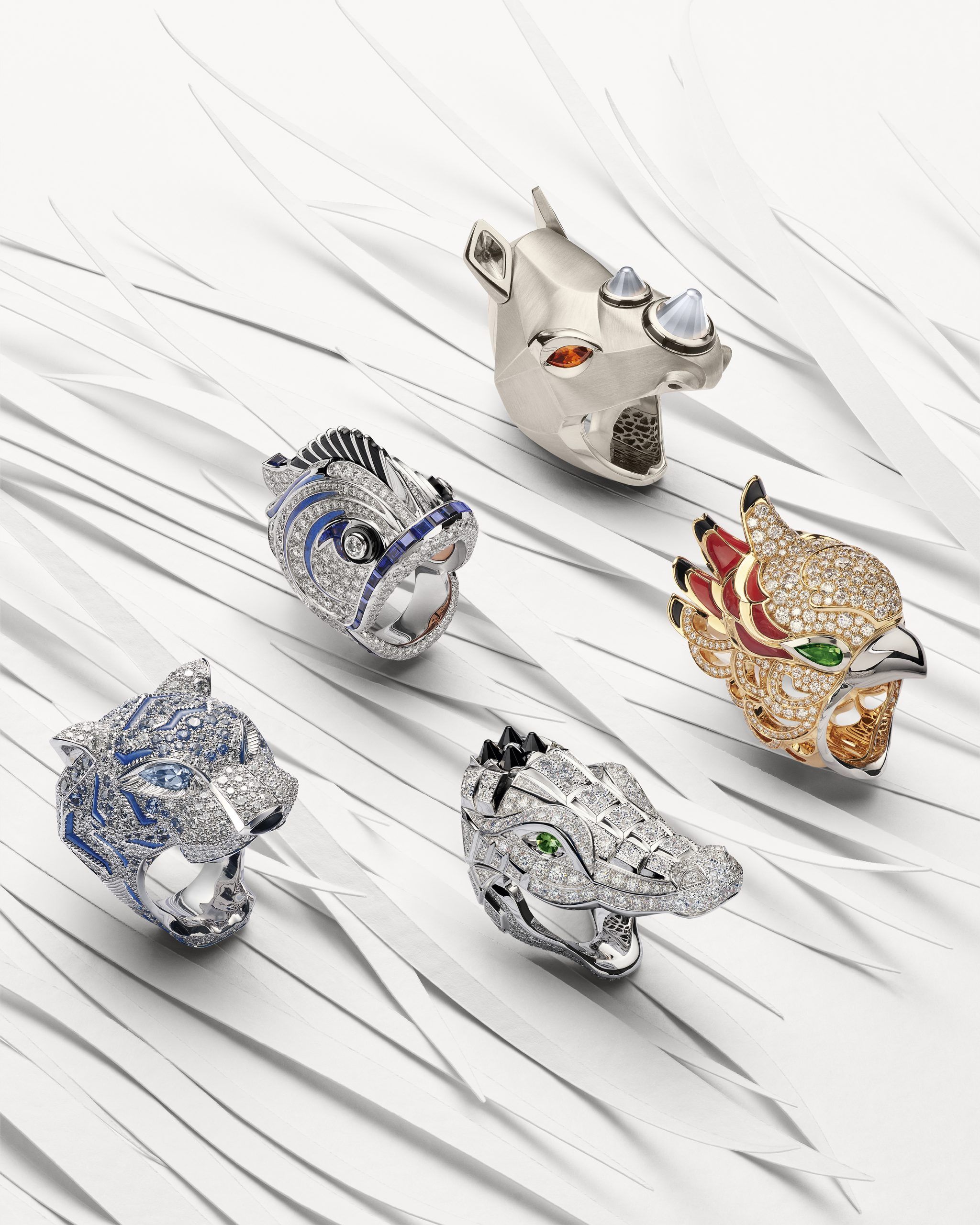 Cartier explores its wild side with a high jewellery menagerie