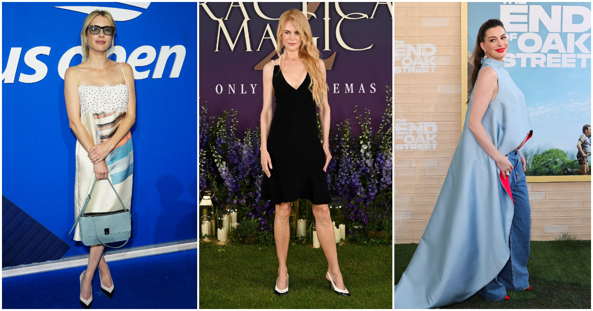 The two-tone shoes trend: How celebrities are styling it
