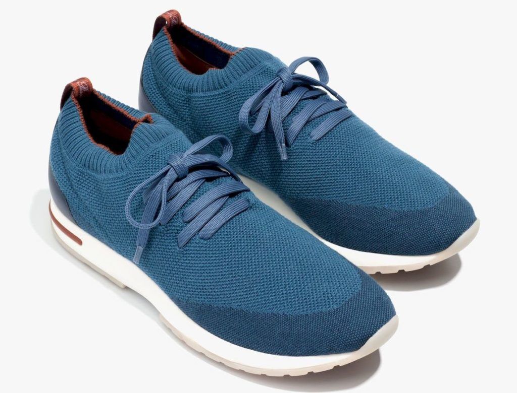 Loro Piana's 360 LP Flexy Walk Sneakers are made of smart