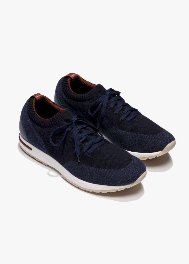 Loro Piana's 360 LP Flexy Walk Sneakers are made of smart