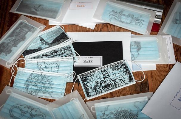 Artist Ai Weiwei has designed face masks in support of COVID-19 relief efforts