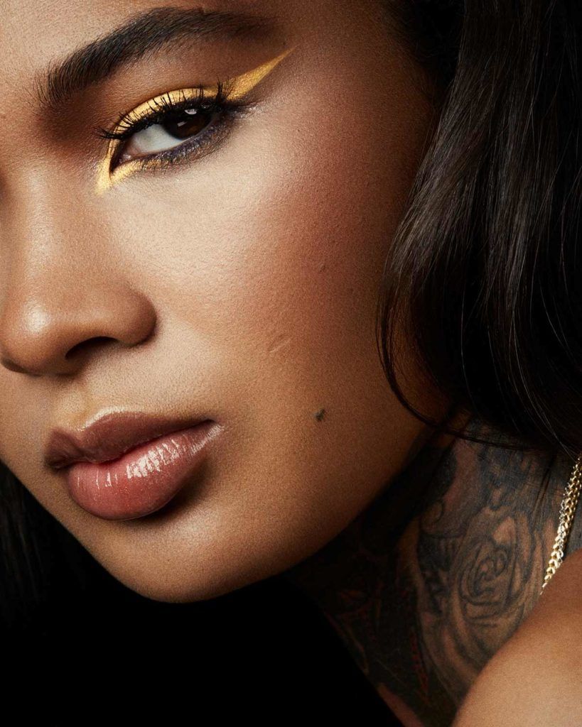 Metallic eyeliner is the dazzling new beauty trend to try this summer