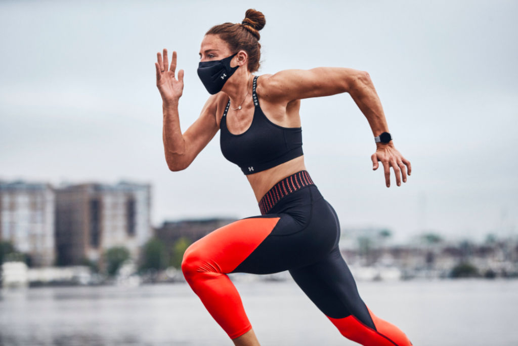 Under Armour has developed a face mask designed to be worn while exercising