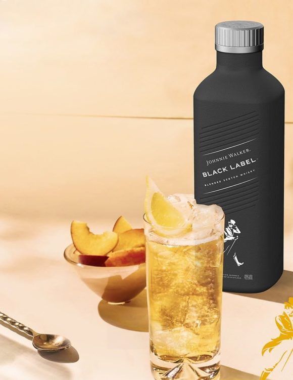 Johnnie Walker whisky will soon come in a recyclable, paper-based bottle