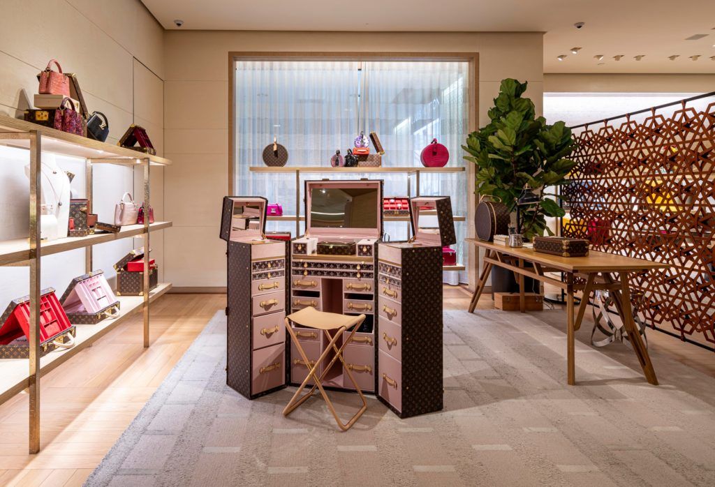 The Louis Vuitton Savoir Faire Universe is a showcase of craftsmanship