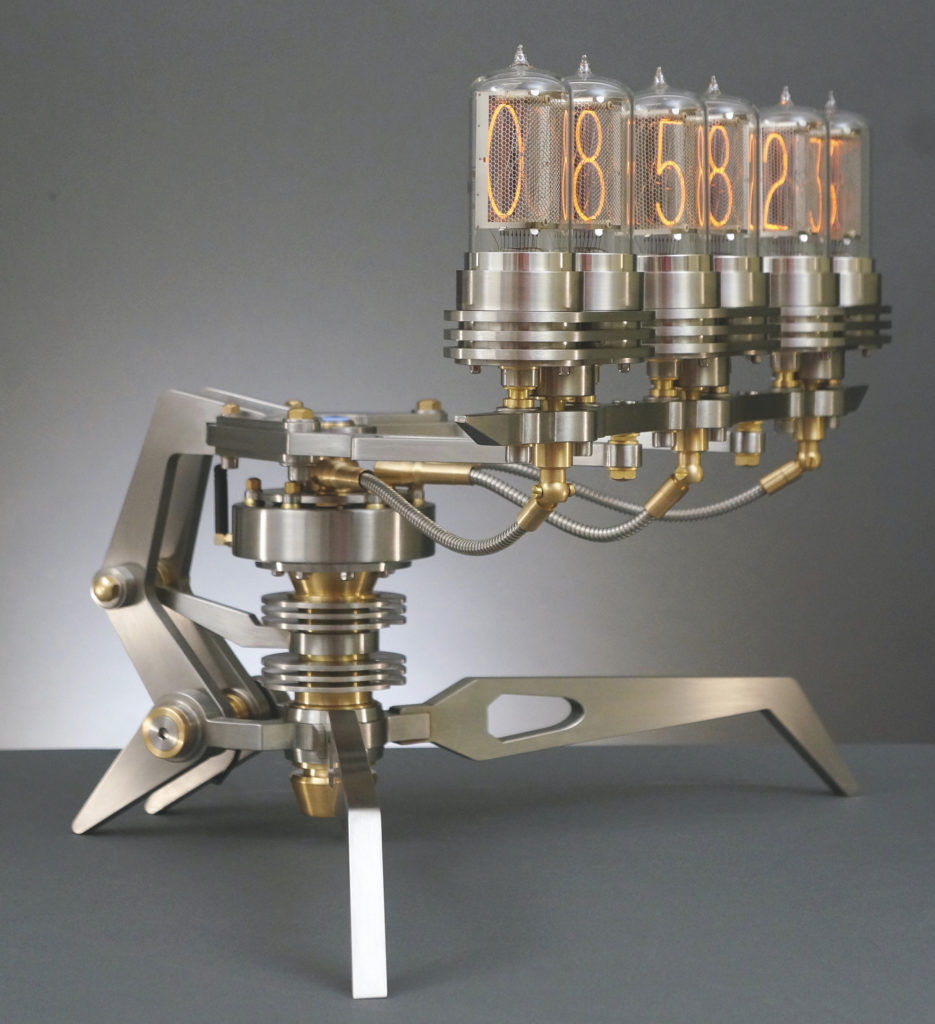 A look at the MB&F Nixie Machine III: Frank Buchwald’s final clock