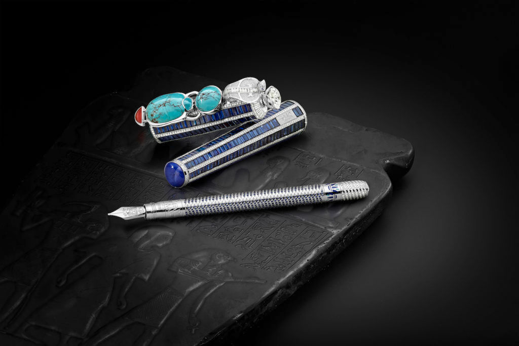 Montblanc revives the magic of ancient Egypt in its new collection of High Artistry Heritage Egyptomania fountain pens