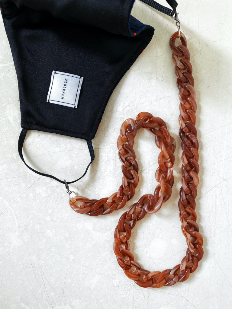 Leather Chain Bicycle Lock 