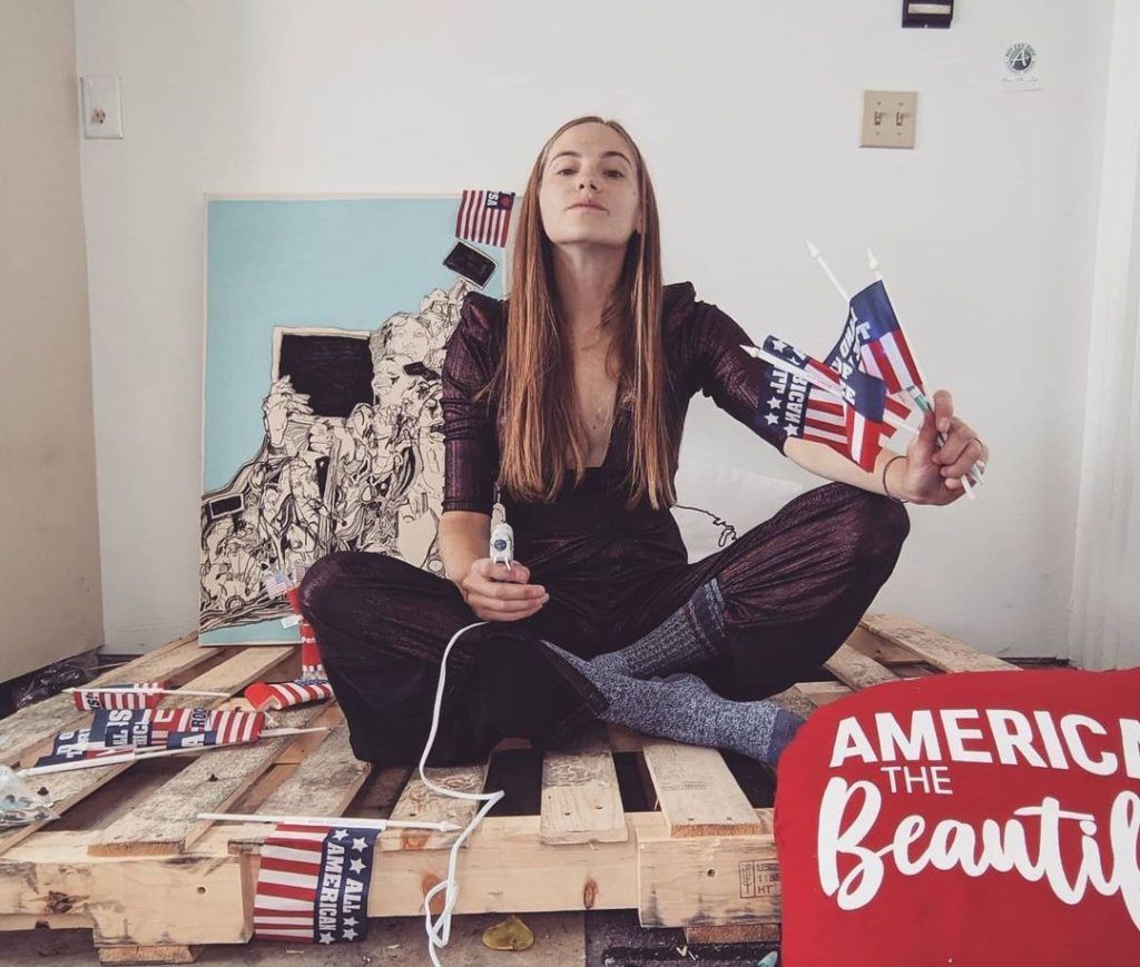 Artist Gretchen Andrew manipulates Google search results for “the next American President”