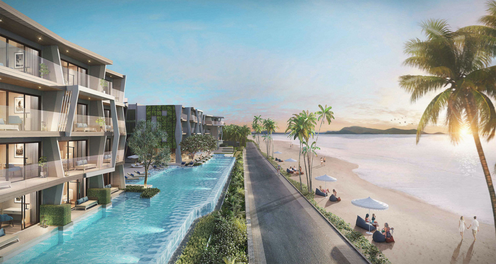 Phuket Thailand beachfront condo