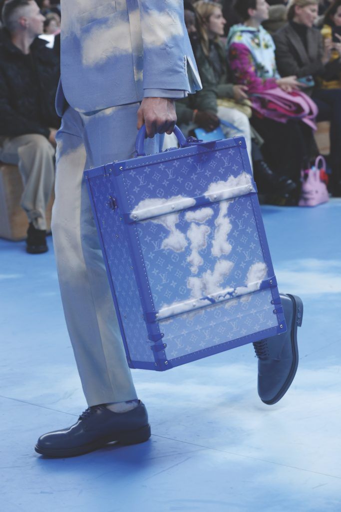 Louis Vuitton Blue Gradient 'Clouds' Backpack