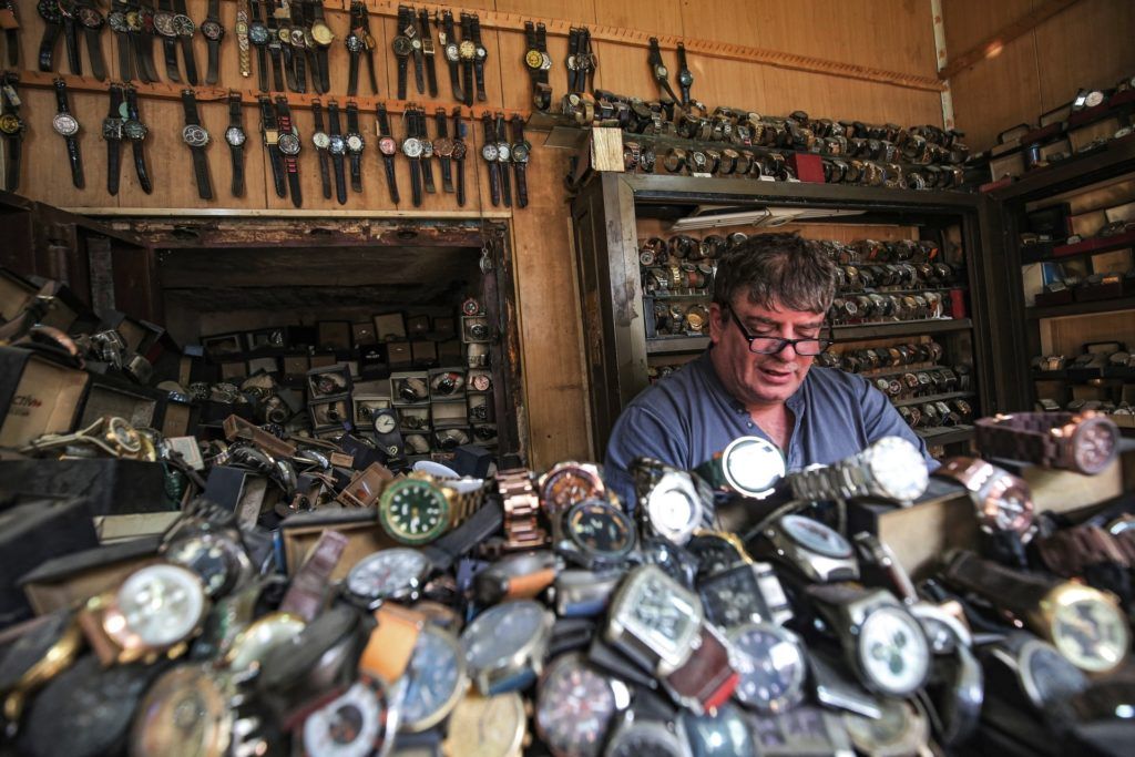 Baghdad’s wristwatch repairman Youssef Abdelkarim is a timeless treasure