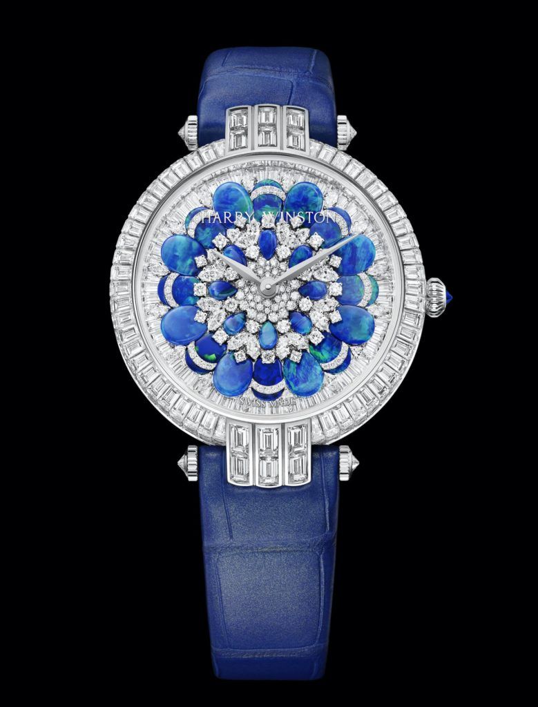 Harry Winston reimagines the chrysanthemum with the Premier Hypnotic Chrysanthemum Automatic 36mm high jewellery watch