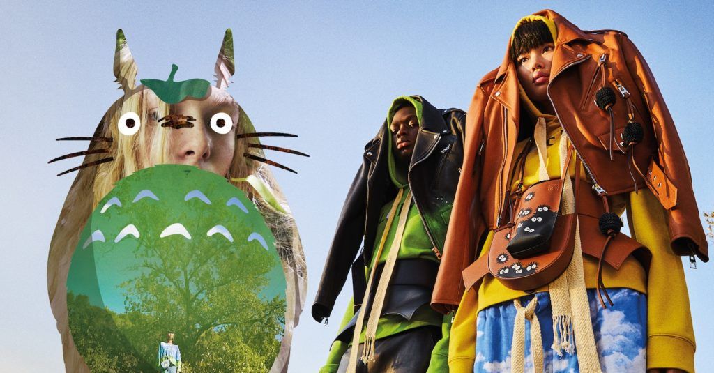 The Loewe x My Neighbour Totoro collection offers a stylish respite from the real world