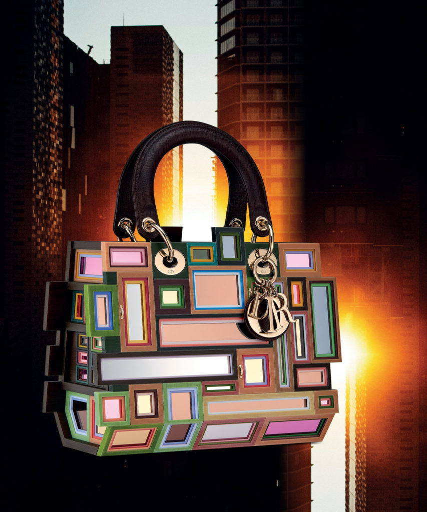 Beijing artist Song Dong’s Window Bag for the fifth Dior Lady Art Project is a sight to behold