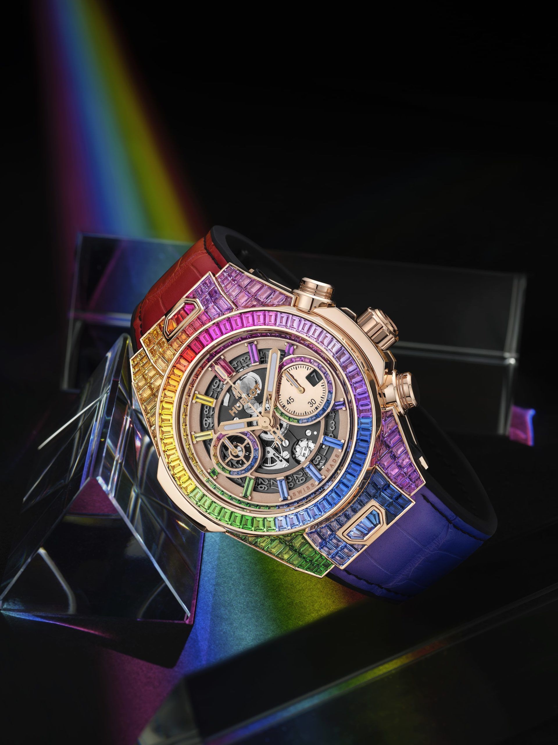 Hublot Spirit of Big Bang King Gold Rainbow Watch : buy at the