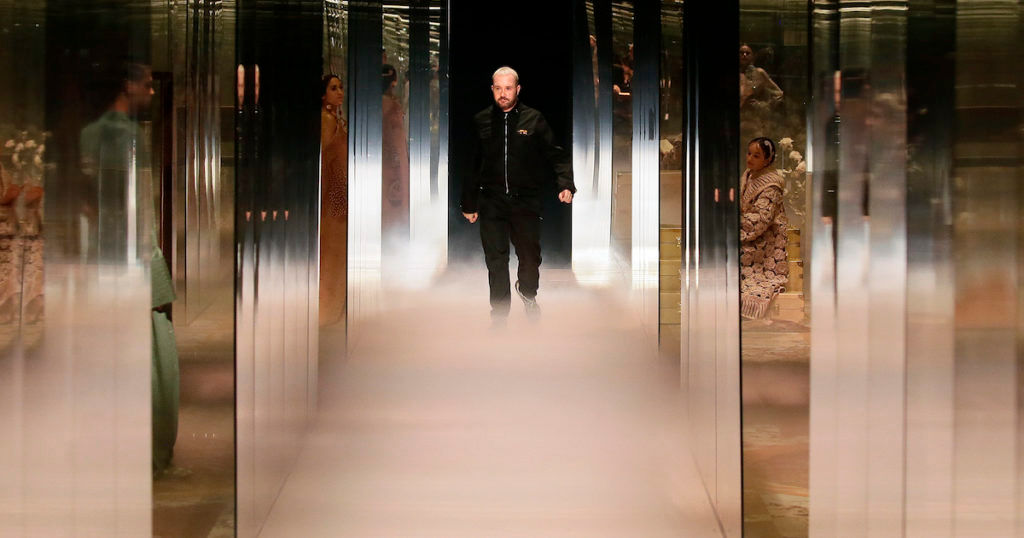 Kim Jones takes his Fendi SS21 couture collection to Shanghai