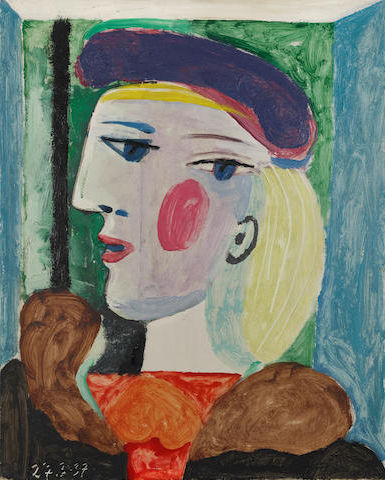A rare portrait by Picasso up for auction at Bonhams