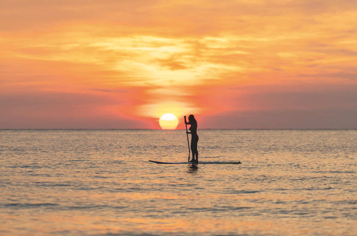 koh pha ngan paddle boarding